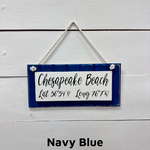 Custom Wooden Coordinate Signs