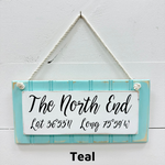Custom Wooden Coordinate Signs