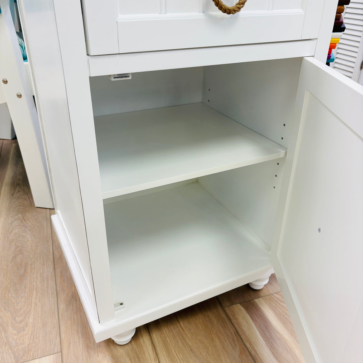 Single Turtle Accent Cabinet w/ Drawer
