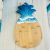 Assorted Pineapple Bamboo Charcuterie Boards w/Resin