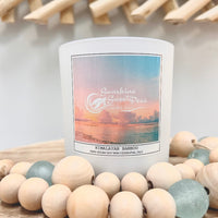 Exclusive Sunshine & Sweet Peas Hand Poured Soy Candles Sunshine & Sweet Peas Coastal Decor