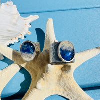 Assorted Artist Made Beach Resin Rings