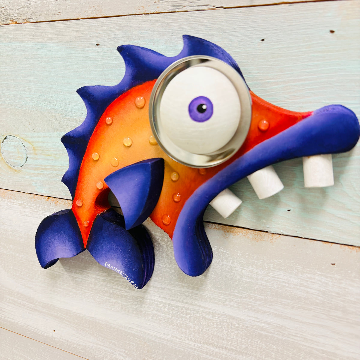 "Simon Drippington" Wooden Funky Fish