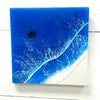 Beach Inspired Resin Art Sunshine & Sweet Peas Coastal Decor