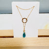 Sea Glass Drop Necklace