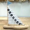 Driftwood Sailboat (Small) Sunshine & Sweet Peas Coastal Decor