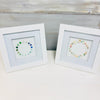 Assorted Sea Glass Shadow Box Art