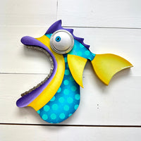 "Joe Kitsch" Wooden Funky Fish