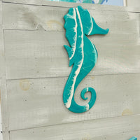 Assorted Beach Inspired Resin Seahorses