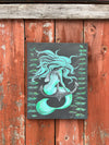 24"x30" Original Mermaid w/ Anchor