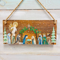 Assorted Hand Painted Holy Family Art