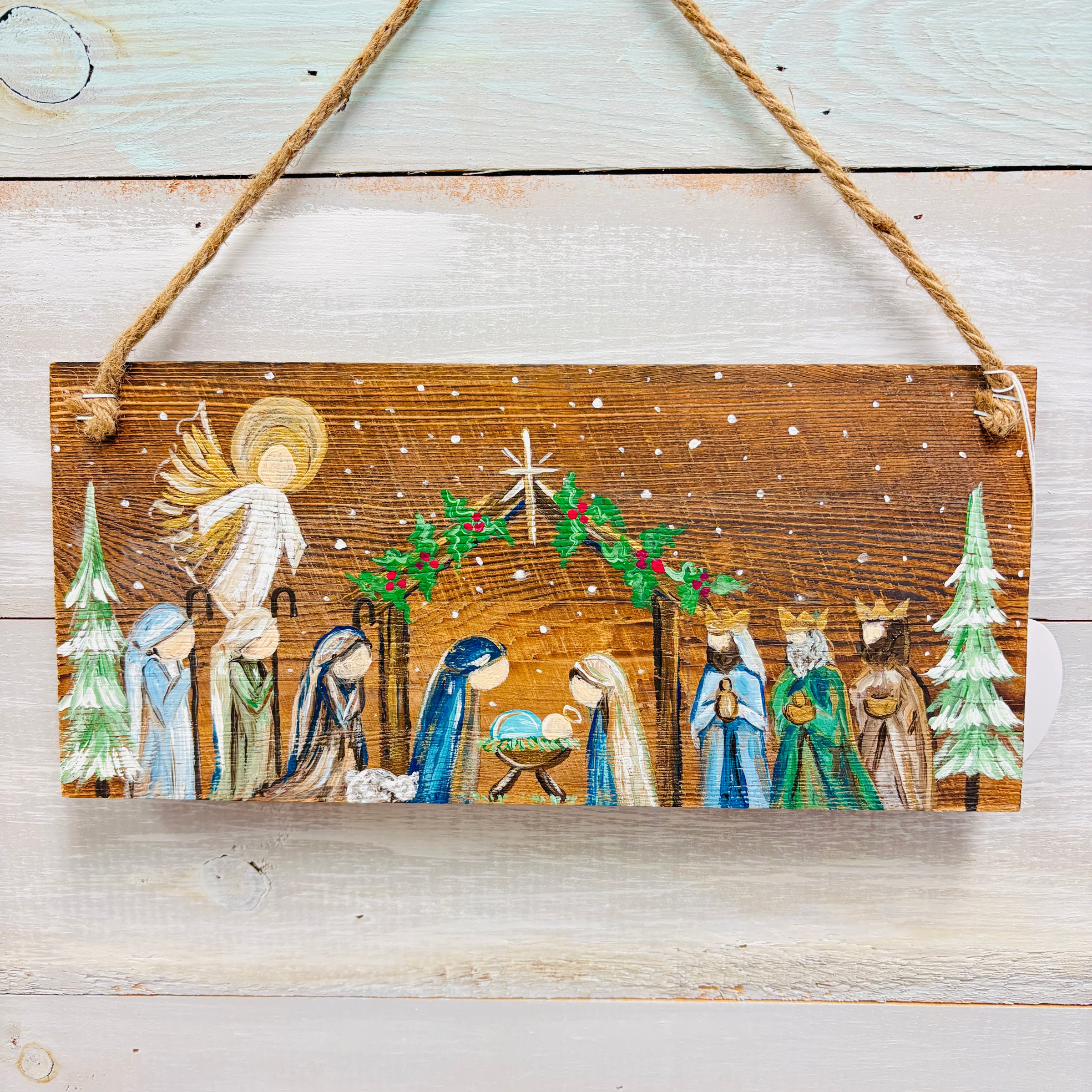 Assorted Hand Painted Holy Family Art
