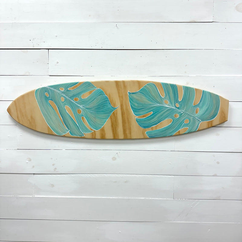 Hand Painted Boho Chic Wooden Surfboards