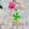 Hand Painted Sand Dollar Lollipop Christmas Ornaments