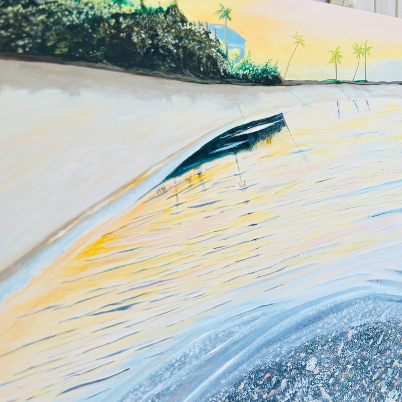 Tide Pool at the Shore Original Artist Painting