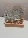 Acrylic LED Lights w/ Coastal Designs in Glass, Sand, Shells Resin