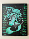 24"x30" Original Mermaid w/ Anchor