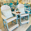 Seashell & Sage Poly Outdoor Furniture Pub Set