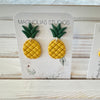 Assorted Pineapple Polymer Clay Earrings