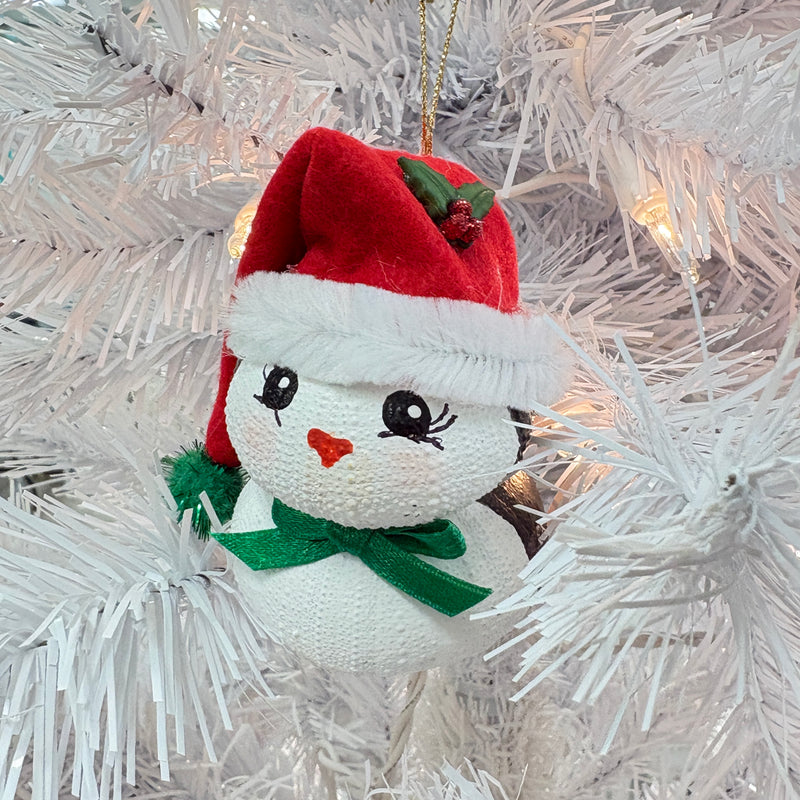 Sea Urchin Penguin Christmas Ornament