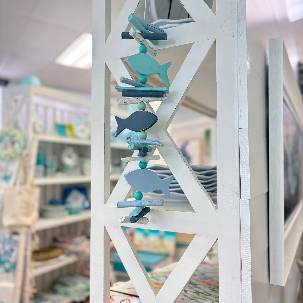 Driftwood and Fish Garland/Hanger