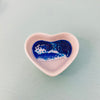 Assorted Resin Poured Heart Ring Dishes