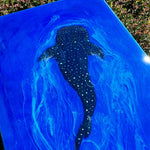 Whale Shark Painting w/Resin