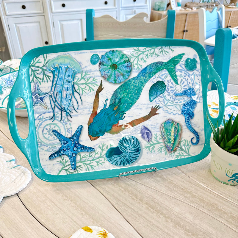 Serene Seas Melamine Dish Collection