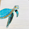 Hand Painted Pair of Nightstands/Side Tables w/ 1 Drawer and Shelf featuring "Buddy"