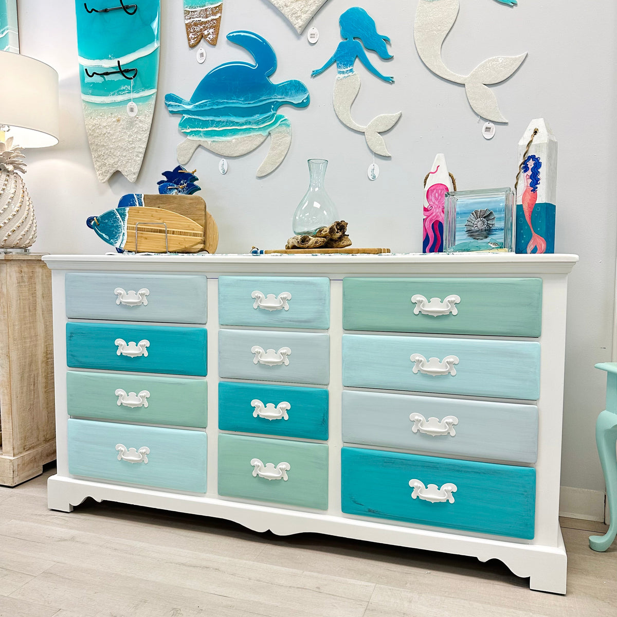 Coastal Inspired Refinished Furniture – Sunshine & Sweet Pea's Coastal ...