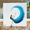Assorted Dancer Paintings on Canvas w/Glass Embellishments
