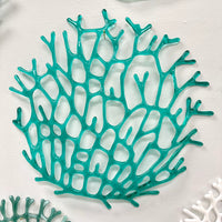 Assorted Glass Coral Wall Decor