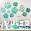 Assorted Glass Coral Wall Decor