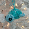 Assorted Crocheted Sea Animal Ornaments Siunshine & Sweet Peas Costal Decor 