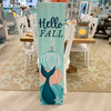 Custom "Fall" Mermaid and Pumpkin Porch Sitter