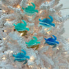 Assorted Sea Turtle Resin Christmas Ornaments Sunshine & Sweet Peas Costal Decor 