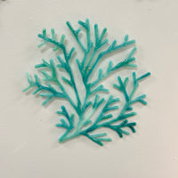 Assorted Glass Coral Wall Decor