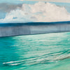 Beachscape with a Storm on the Horizon Painting