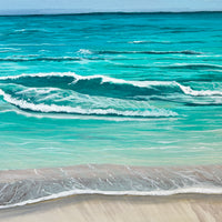 Beachscape with a Storm on the Horizon Painting