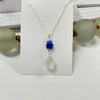 Multi Sea Glass Drop Necklace