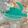 Assorted Sea Turtle Resin Christmas Ornaments Sunshine & Sweet Peas Costal Decor 