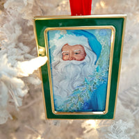 Assorted Acrylic Framed/Printed Prints of Original Santa Artwork