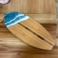 Assorted Surfboard Charcuterie Board w/Resin