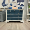 Coastal Inspired 6 Drawer Dresser Sunshine & Sweet Peas costal decor