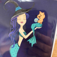 Mermaid Witch w/ Merkitty Print