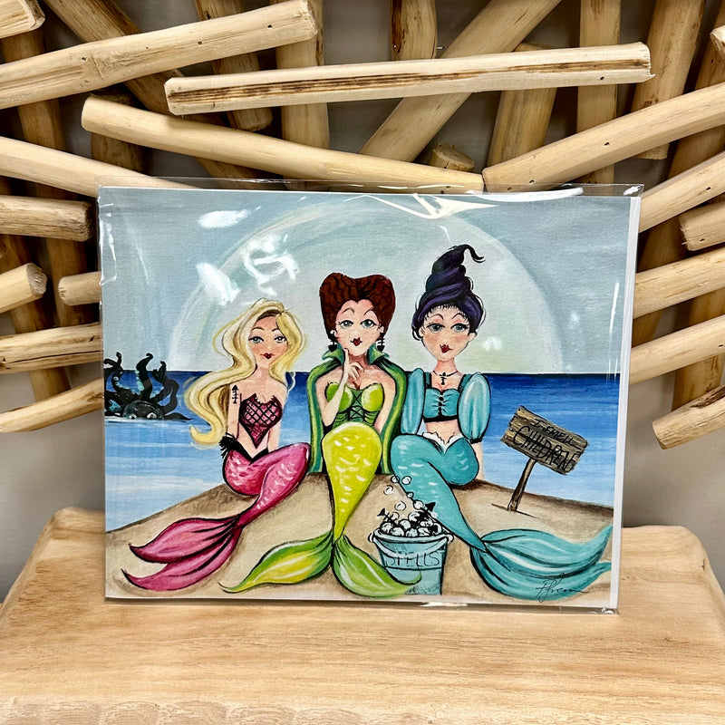 Hocus Pocus Mermaids Print