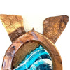 Wooden Sea Turtle Bowl w/Beach Inspired Resin Sunshine & Sweet Pea's Costal Decor