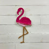 Resin Flamingo Sunshine & Sweet Peas Coastal Decor