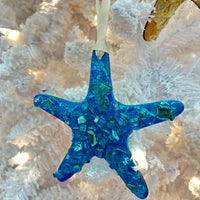 Assorted Starfish w/ Embellishments Christmas Ornament