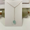 Multi Sea Glass Drop Necklace